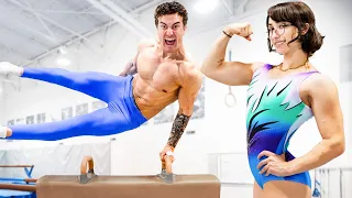 Trying Gymnastics Most Impossible Exercises - Ft LeanBeefPatty