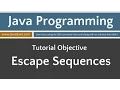 Learn Java Programming - Escape Sequences