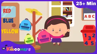 Preschool Learning Songs for Kids | ABCs, Counting, Colors & More | The Kiboomers