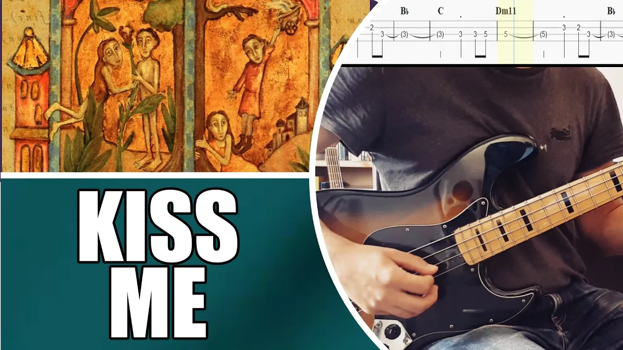 Kiss Me - Sixpence None the Richer | Bass cover with tabs #89 Kiss Me - Sixpence None the Richer | Bass cover with tabs #89