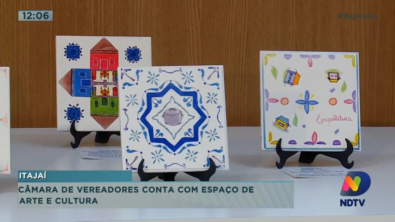 Câmara de Vereadores conta com espaço de arte e cultura