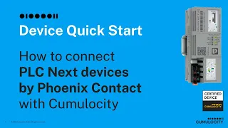 Device Quick Start - How to connect Phoenix Contact PLCnext Devices with Cumulocity via thin-edge