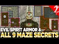 Beat all 9 Labyrinths for the Evil Spirit Armor Set in Tears of the Kingdom - Locations Set Bonus