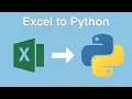 Tips and techniques to move from Excel to Python webcast