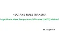 Logarithmic Mean Temperature Difference LMTD Method