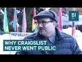Craigslist founder Craig Newmark explains why he chose philanthropy over an IPO