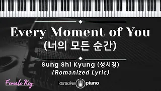 Download Every Moment of You - Sung Shi Kyung (KARAOKE PIANO - FEMALE KEY) MP3