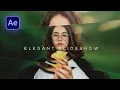 Create Elegant Parallax Slideshow in After Effects After Effects Tutorial No Plugins