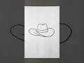 How to Draw a Cowboy Hat