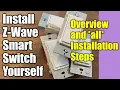 Z-Wave Enbrighten Switch How to Install a Smart Switch by Yourself DIY zwave