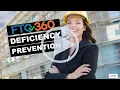 FTQ360 Features Deficiency Prevention