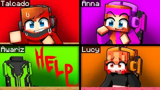 Ne jamais JOUER avec ses AMIS la NUIT sur Minecraft !
