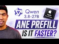 Qwen3 8-27B Gets Experimental Apple ANE Prefill Is it Faster