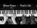 Lagu thats life - BLUES scales on non-blues song πΉ Jazz Piano College