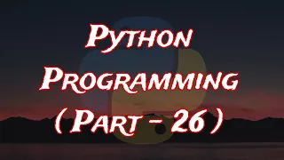 Python Programming Part-26 String Formatting in Python String in python Kapil Joshi Tutorials