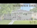 NEW LISTING 660 Renfrew St Renovated River Heights Bungalow