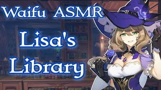  waifu asmr lisa s library genshin impact roleplay asmr 