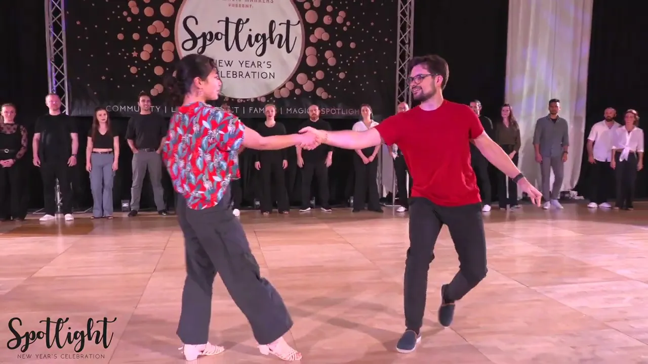 Spotlight New Year's Celebration 2024/2025 Advanced Strictly Swing Chase Henry & Beatrix Teng