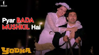 pyar bada mushkil hai yodha full song alka yagnik amit kumar sunny deol sangita bijlani