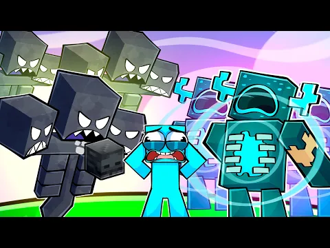 Video Thumbnail: Usei Clones na Batalha de Mobs do Minecraft