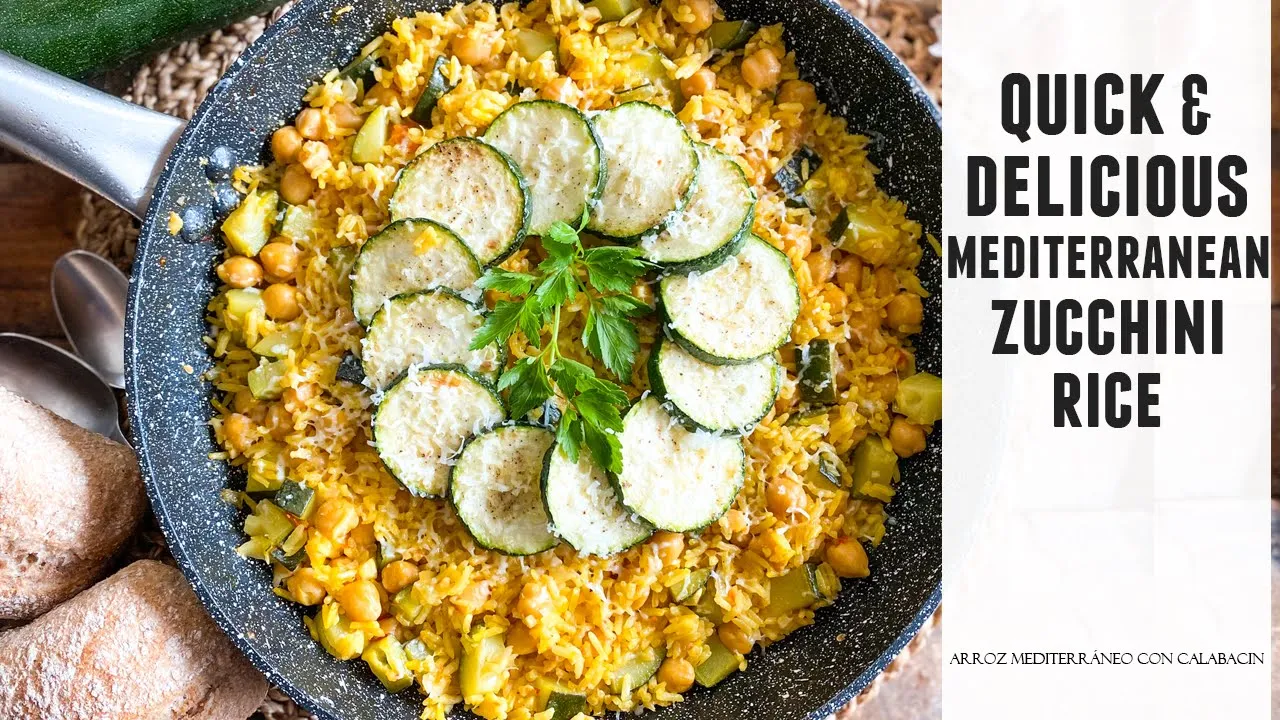 Mediterranean Zucchini Rice   Delicious & Savory with Tons of Vegetables and Protein