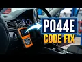 How To Fix P044E Code - EGR Sensor Repair