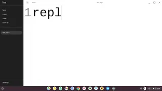 Coding with Python on Chromebook