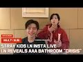 07.12.2025 Stray Kids I.N Reveals AAA Bathroom \