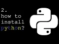 How to install Python under 3 minutes Code Enthuse Python for Beginners