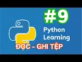Python cho nguoi moi bat dau Doc ghi tep trong python