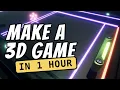 How to make a 3D game with Unity in 1 hour Beginner Tutorial Easy
