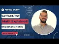 Exponential Composite and recursive sequences in the SAT ACT EST Math sections
