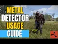 Rust - How to Use the Metal Detector Loot Guide Tips How It Works