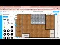 Create a simple house on floorplanner com