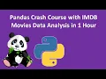 Pandas Crash Course in 1 Hour Pandas Python Tutorial Pandas Tutorial - Full Course KGP Talkie