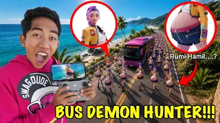 KITA MENEMUKAN BUS K POP PEMBURU SETAN DEMON HUNTER RUMI EXE HAMIL??😱 | Mikael TubeHD