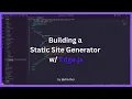 Building a Static Site Generator w Edgejs Part 1
