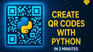 Python QR code generate in 2 minutes QR Codes with Python Quick Python Project