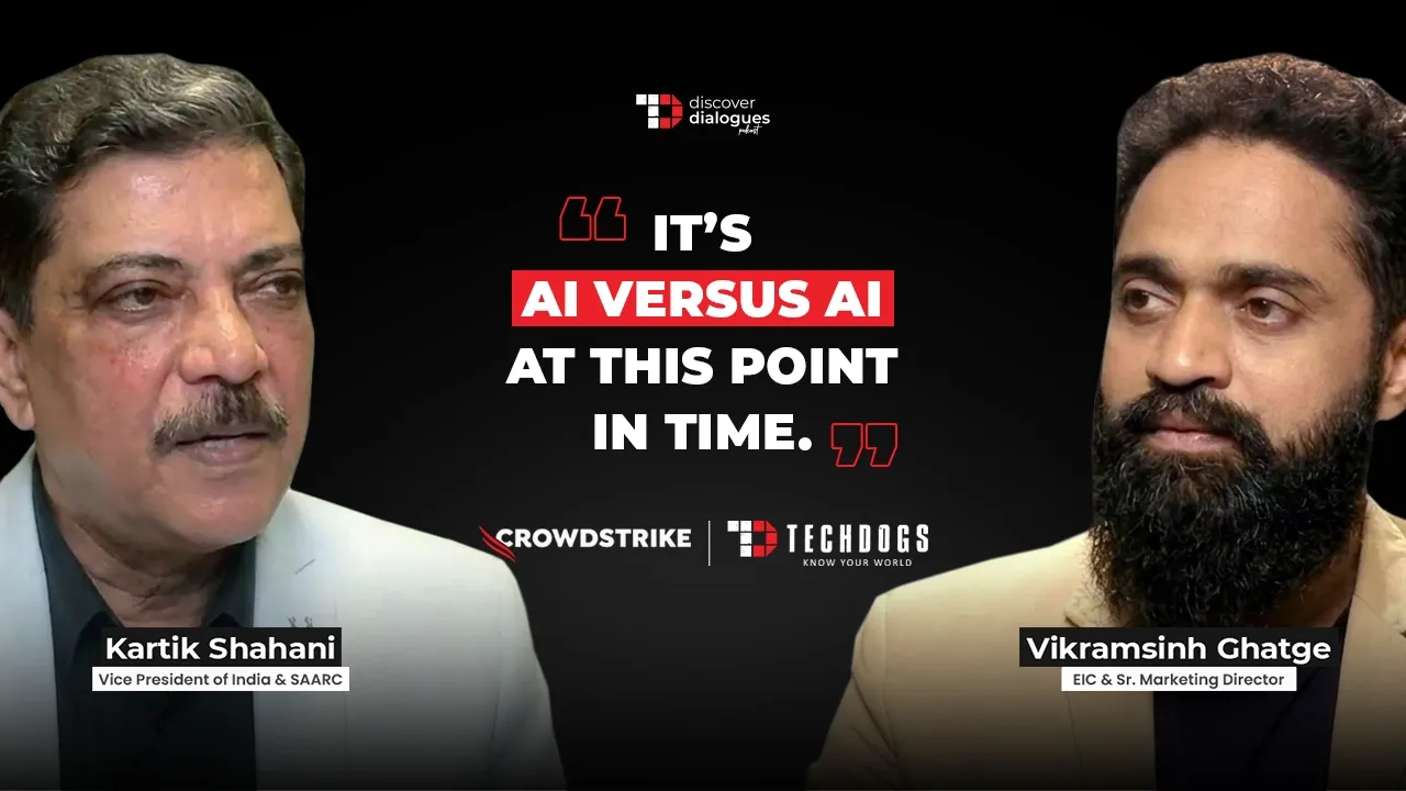 TechDogs-"The Identity Shift: Why Adversaries Don't Break In, They Log In Ft. Kartik Shahani, VP India / SAARC at CrowdStrike" TechDogs-"The Identity Shift: Why Adversaries Don't Break In, They Log In Ft. Kartik Shahani, VP India / SAARC at CrowdStrike"
