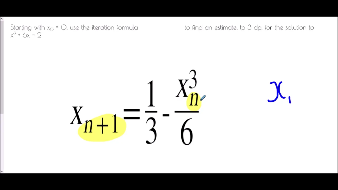 Iteration - Mr Morley Maths