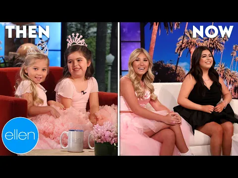 Download MP3 Then and Now: Sophia Grace and Rosie’s First and Last Appearances on 'The Ellen Show'