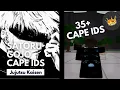 Best Gojo Cape IDs for Battlegrounds Roblox