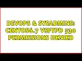DevOps SysAdmins CentOS6 7 vsftpd 530 Permissions Denied