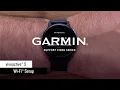 Garmin Support vivoactive 5 Setting Up Wi-Fi