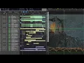The lighting of the beacons (LOTR) - Mockup