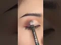 Cut crease makeup