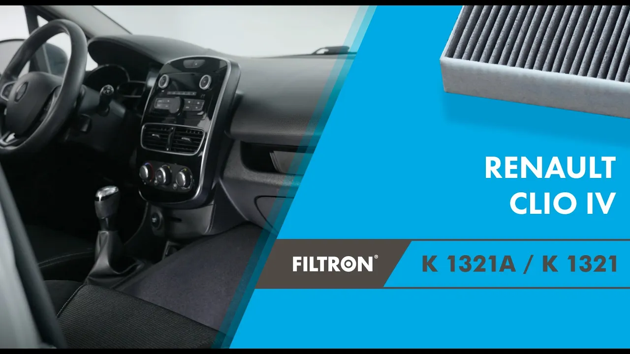 Jak wymienić filtr kabinowy? – RENAULT CLIO IV – The Mechanics by FILTRON