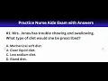 2023 CNA Practice Exam with Answers by Nurse Eunice