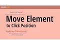 Move Element to Mouse Click Position