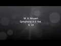 Mozart - Symphony No. 1 in E flat, K. 16 [complete]